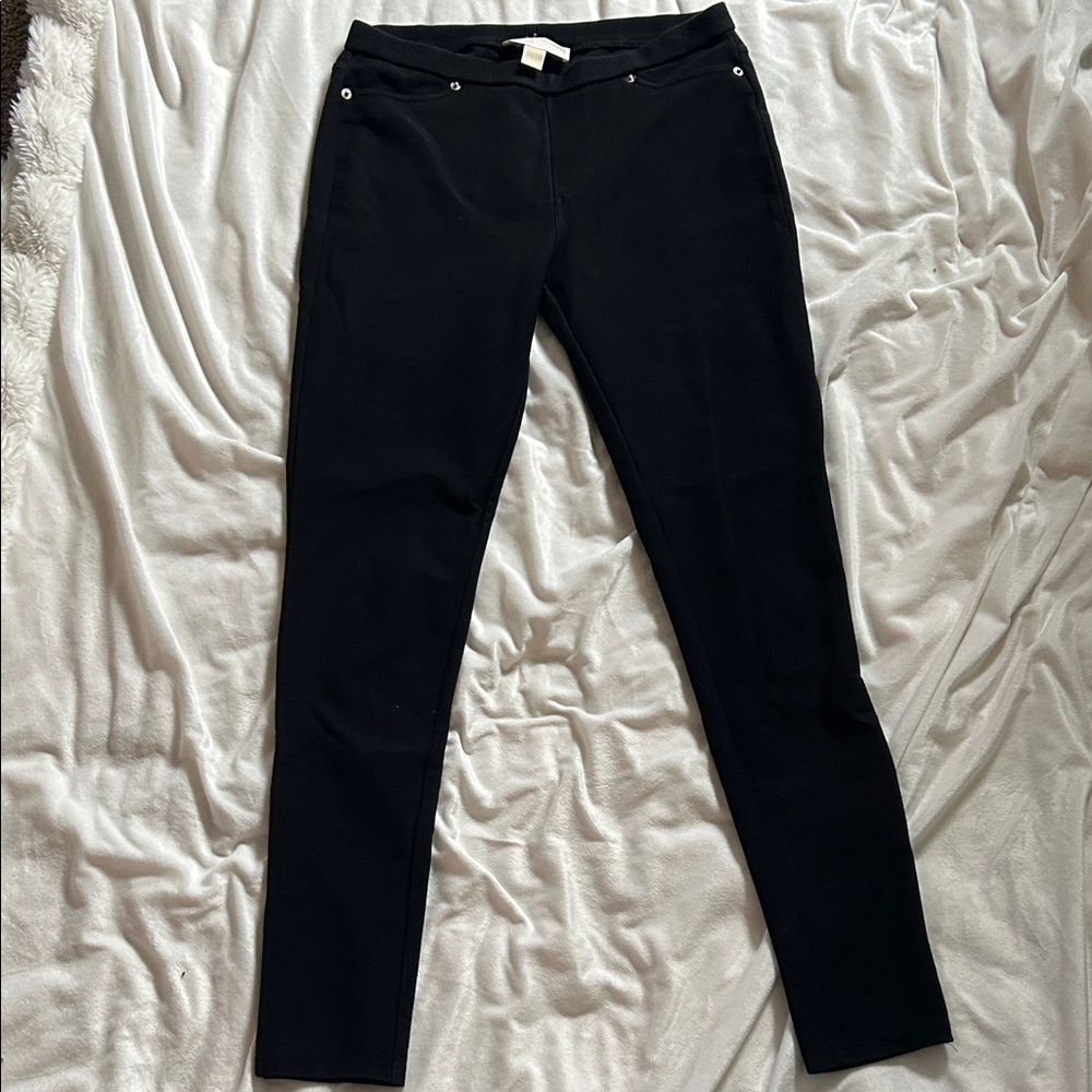 Michael Kors Black Skinny Pants